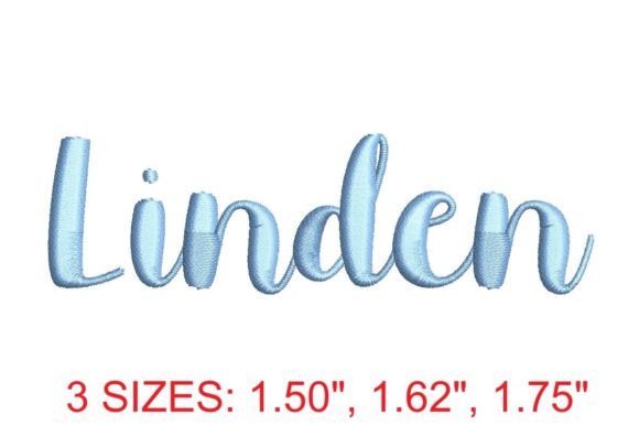 Discover the Elegant Linden Embroidery Font