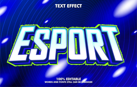 Esport Logo Text Effects: Dynamic Typography for Gaming