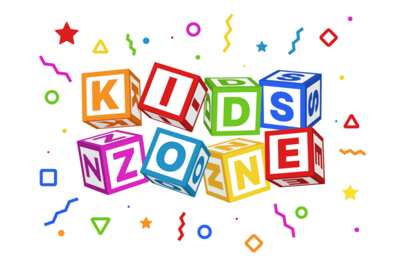 Kids Zone Blocks: Colorful Geometric Fonts for Playful Design
